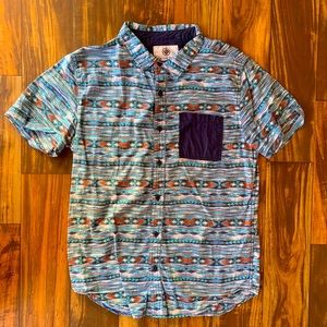 On the Byas Short Sleeve Button Up